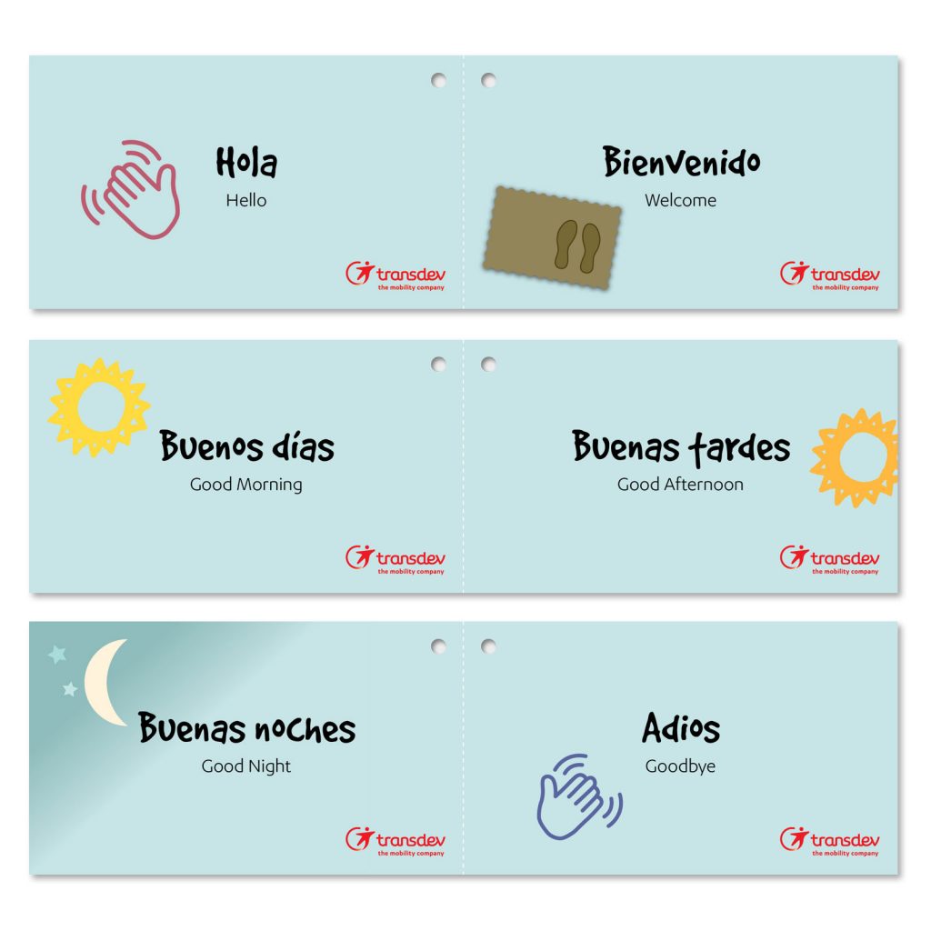 Spanish phrases booklet
